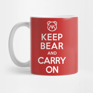 Keep Bear and Carry On Mug